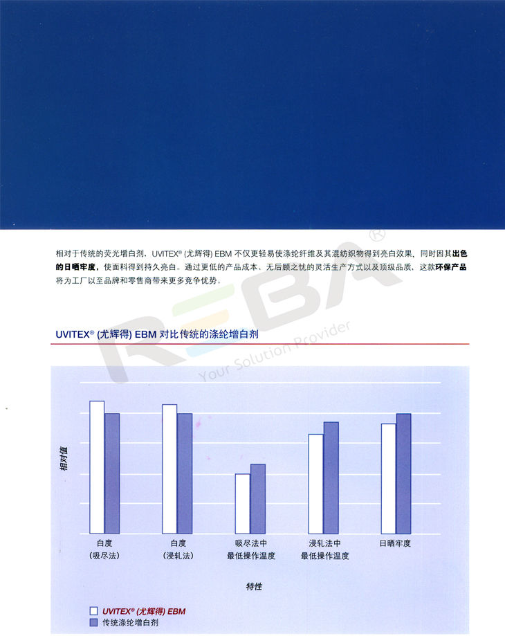 UVITEX（尤辉得） EBM|涤纶|荧光增白剂